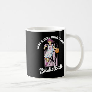 Taza De Café Sólo Un Chica que ama a Bysketbyll - Anime Bysketb