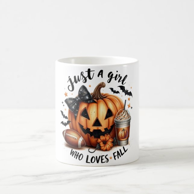 Taza De Café Sólo un Chica que ama a la caída (Centro)