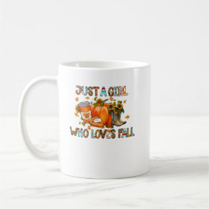 Taza De Café Sólo un Chica que ama a la caída