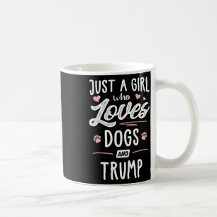Taza De Café Solo un Chica que ama a los perros y a los perros