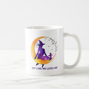 Taza De Café Sólo un Chica que ama al gato