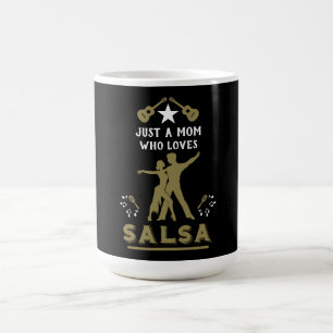 Taza De Café Sólo un Chica que ama el baile Salsa