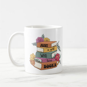 Taza De Café Sólo un chica que ama el libro