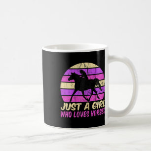 Taza De Café Sólo un Chica que ama los caballos