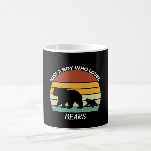 Taza De Café Solo un chico que ama a los osos (Centro)