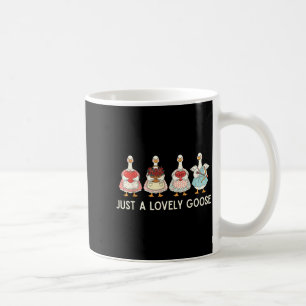 Taza De Café Solo un ganso adorable, ganso tonto y lindo para S