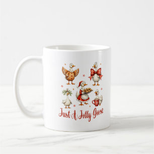 Taza De Café Solo un ganso alegre cita divertida de gansos de N