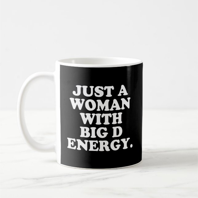 Taza De Café Sólo Un Humor De Energía Grande (Izquierda)