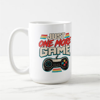Taza De Café SÓLO UN JUEGO MÁS Diseño de jugador retro