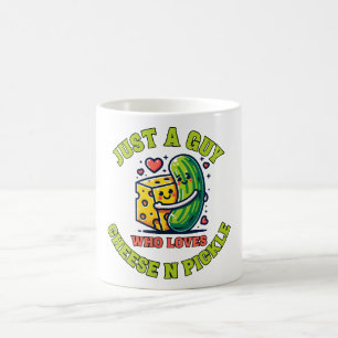 Taza De Café Solo un tipo al que le encanta el pickle