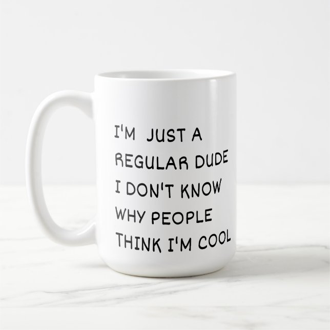 Taza De Café Solo un Tipo Regular (Izquierda)