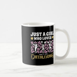 Taza De Café Solo una chica que ama a las chicas porristas