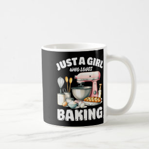 Taza De Café Solo una chica que ama hornear, amante de la repos