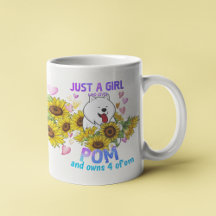 Solo una chica que ama la Floral de Girasoles Pome