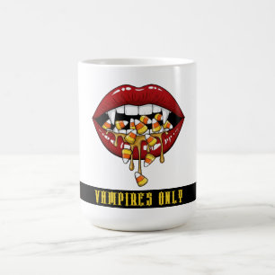 Taza De Café Sólo Vampiros Candy de Halloween