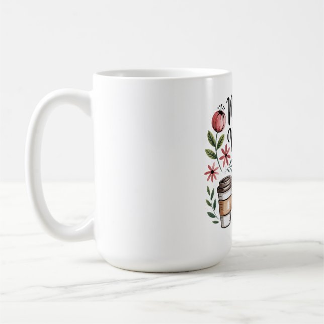 Taza De Café Sólo Vibraciones de Mamá (Izquierda)