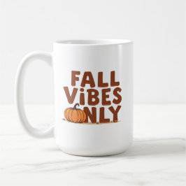 Taza De Café solo vibraciones de otoño