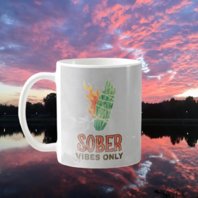 Taza De Café Sólo vibraciones sober (Subido por el creador)