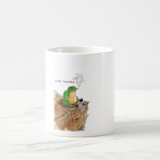 Taza De Café Solos, Juntos – Soledad Cósmica Astronauta y 