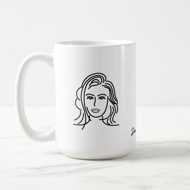 Taza De Café Soltera (Izquierda)