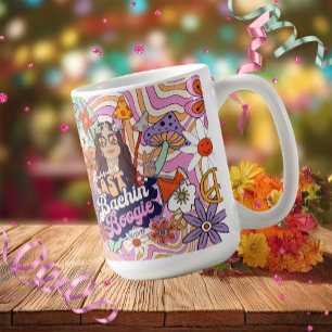 Taza De Café Soltera de los 70 Groovy Última Fiesta ID929