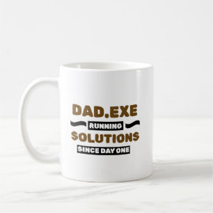 Taza De Café Soluciones divertidas de Dad.exe en ejecución