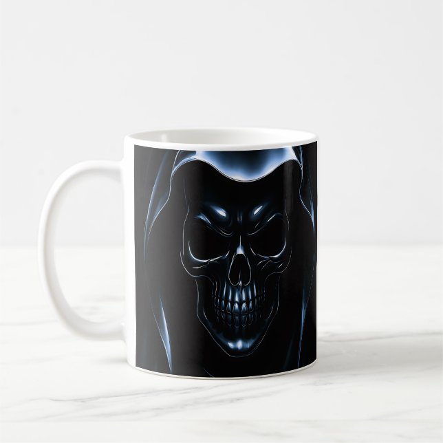Taza De Café Sombra de cráneo (Izquierda)