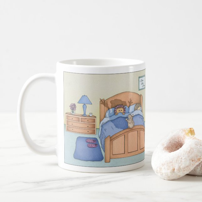 Taza De Café Sombra de hámster (Con donut)