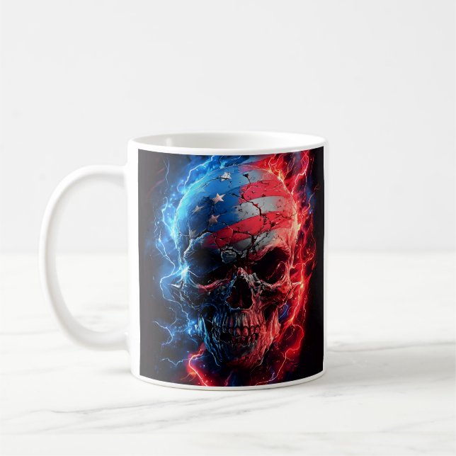 Taza De Café Sombra patriótica intensa (Izquierda)