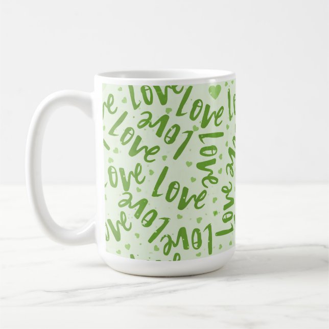 TAZA DE CAFÉ SOMBRAS DE AMOR DE VALENTINA DE LA MANO VERDE (Izquierda)