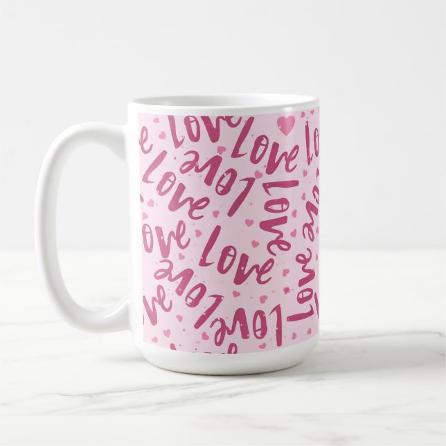 TAZA DE CAFÉ SOMBRAS DE AMOR DE VALENTINA DE MANO ROSA (Izquierda)