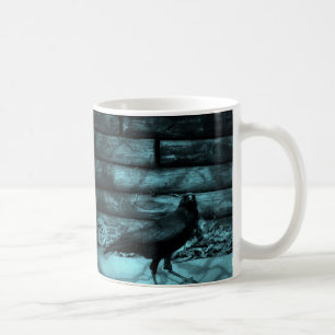 Taza De Café Sombras de cuerdas azules
