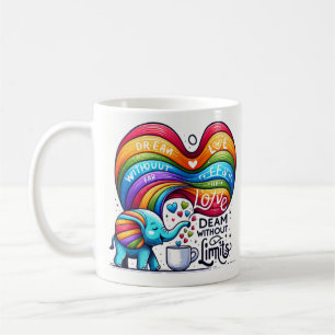 Taza De Café Sombras de orgullo, cocina LGBTQ, bandera de orgul