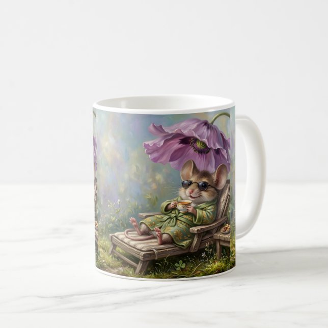 Taza De Café Sombras de ratón (Anverso derecho)