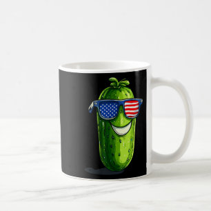 Taza De Café Sombras Patrióticas Disfraz De Pickle Para Picadur