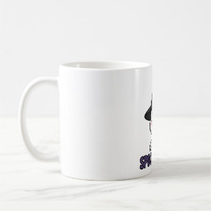 Taza De Café Sombrero de Bruja de Ganso Espeluznante Arte Diver