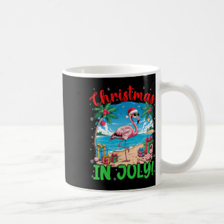 Taza De Café Sombrero de Santa de Flamenco Divertido Navidad en