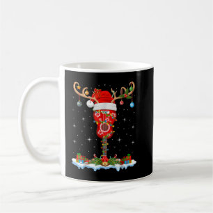 Taza De Café Sombrero de Santa Reno Reno Ukulele Guitarra