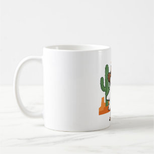 Taza De Café Sombrero de vaquero de botas de fantasma lindo Art