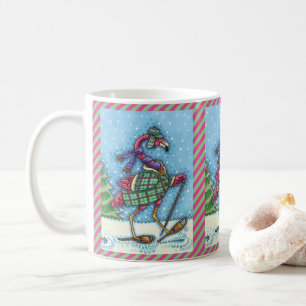 TAZA DE CAFÉ SOMBRILLAS DE INVIERNO Y REFRIGERACIÓN DE FLAMINGO