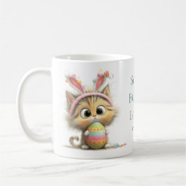 Taza De Café Some Bunny Loves You Easter Cat Mug