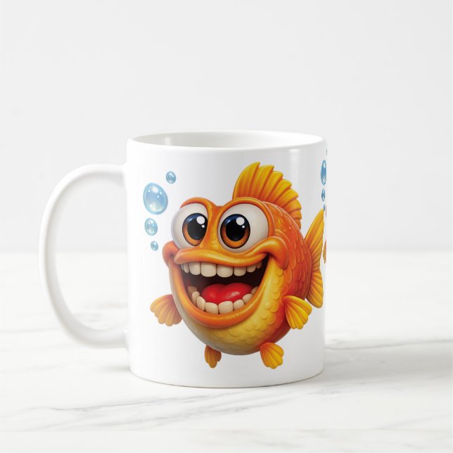 Taza De Café Something Fishy Going On (Izquierda)