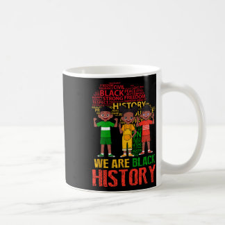 Taza De Café Somos el Mes de la Historia Negra Niños Afroameric