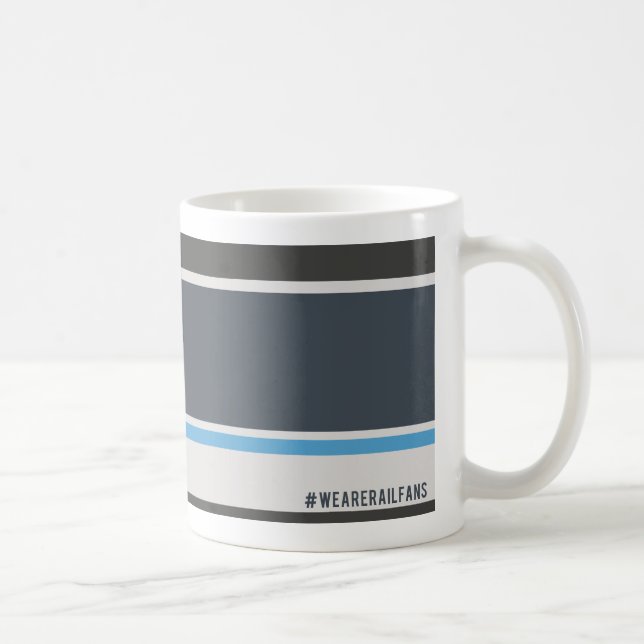 Taza De Café Somos gris escocés de Railfans (Derecha)
