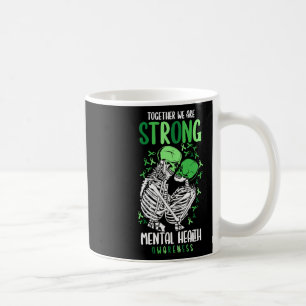 Taza De Café Somos Guerreros Fuertes De Concienciación Sobre La