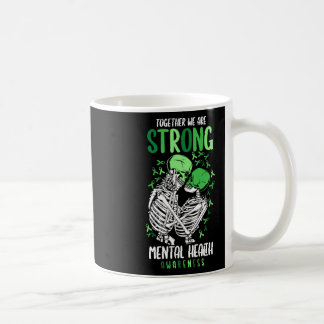 Taza De Café Somos Guerreros Fuertes De Concienciación Sobre La