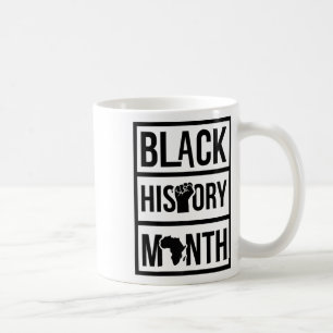 Taza De Café Somos la historia negra, los hombres afroamericano