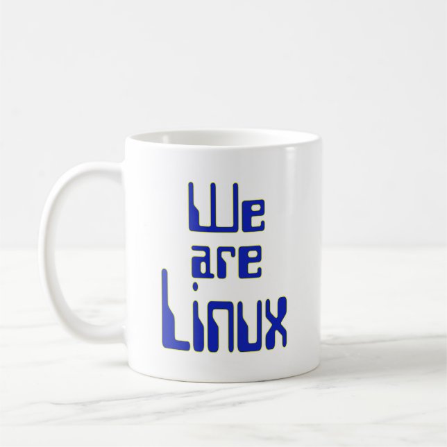 Taza De Café Somos Linux (Izquierda)