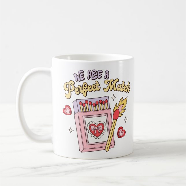 Taza De Café Somos una coincidencia perfecta (Izquierda)