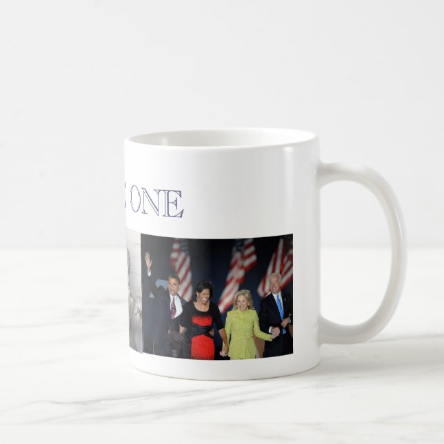 Taza De Café Somos uno/presidente Obama (Derecha)